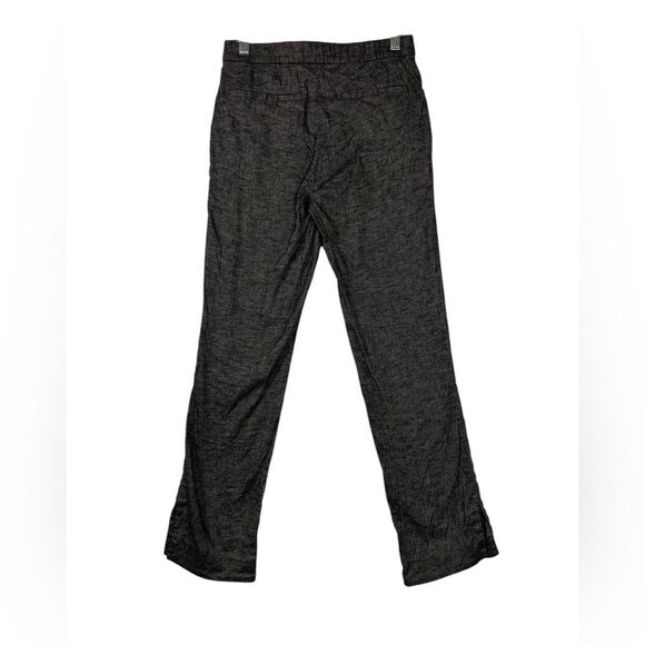 Theory Stretch Linen Utility Pant Women’s Paper Bag High Rise Relaxed Leg sz 00 - Picture 1 of 12
